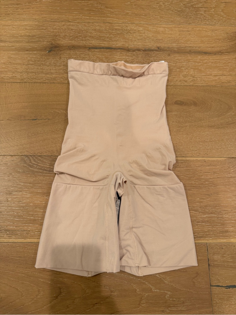 SPANX Higher Power Shaping Shorts in Light Nude - size XL